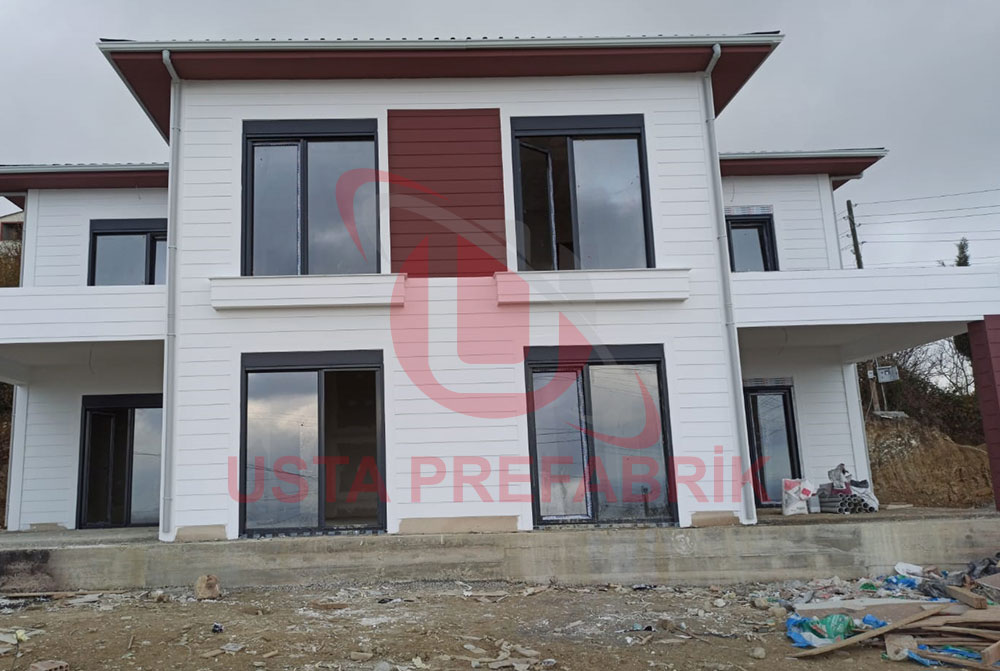 Usta Prefabrik Sinop - Gerze İkiz Villa 280 M²