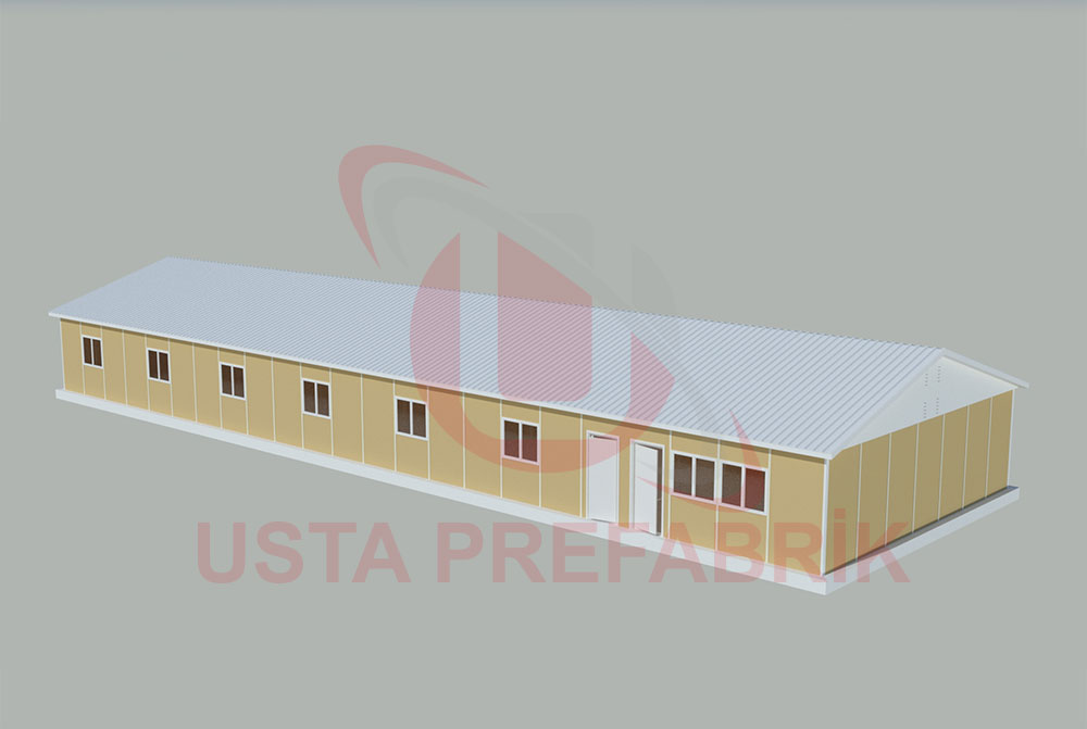 Usta Prefabrik 260 M² Yemekhane Binası