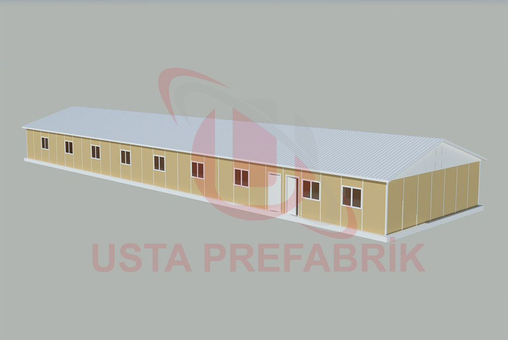 Usta Prefabrik 317 M² Yemekhane Binası