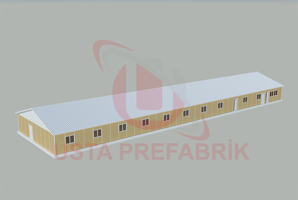 Usta Prefabrik 520 M² Yemekhane Binası