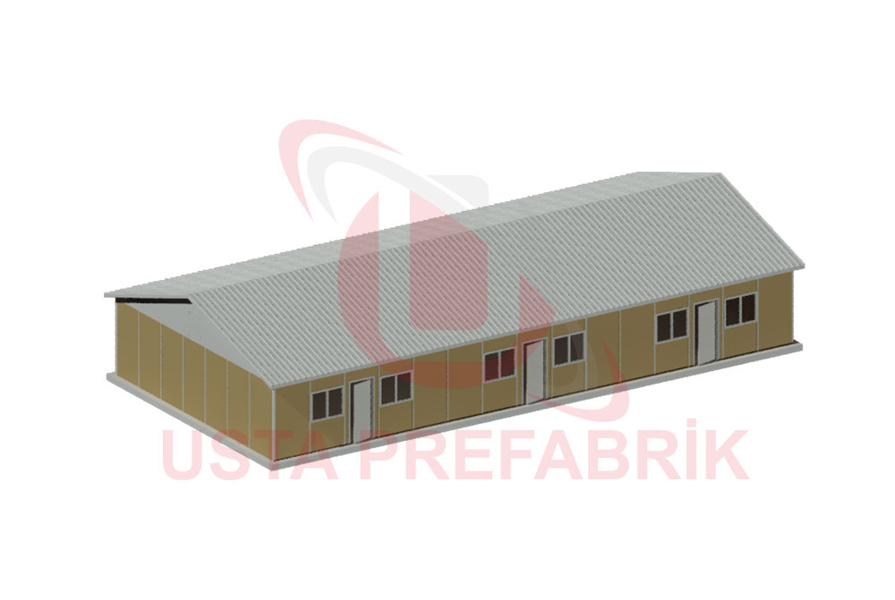 Usta Prefabrik 170 M² Workers' Dormitory