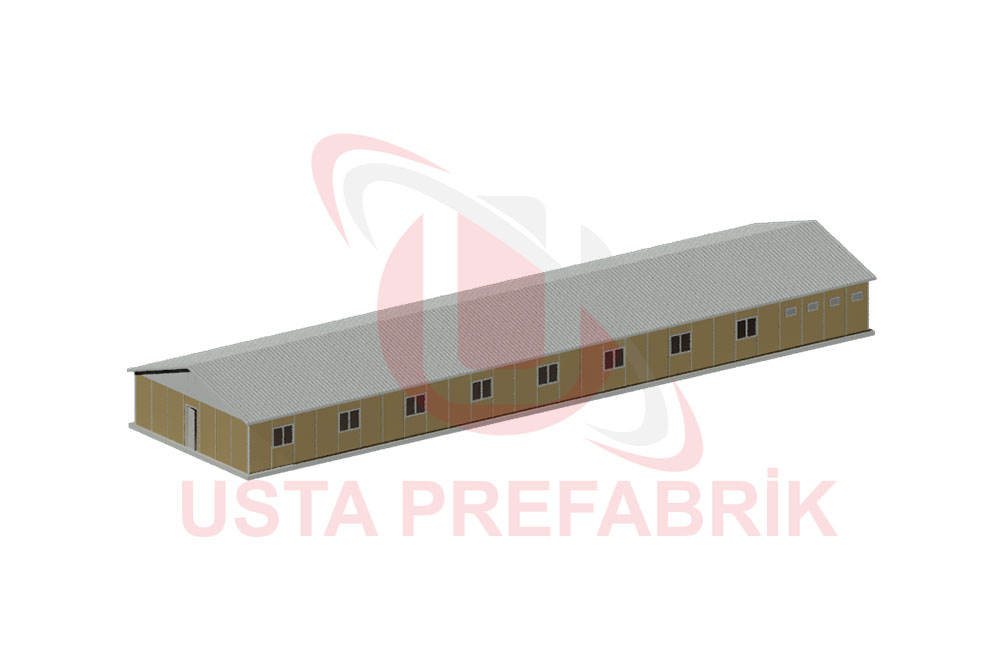 Usta Prefabrik 317 M² Workers' Dormitory