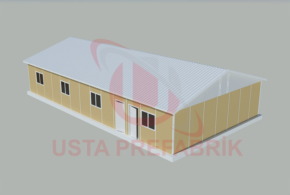 Usta Prefabrik 147 M² Dining Hall Building