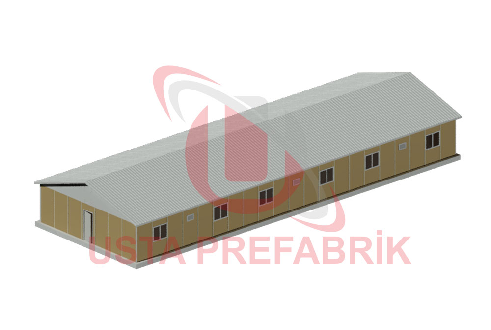 Usta Prefabrik 238 M² Engineer Dormitories