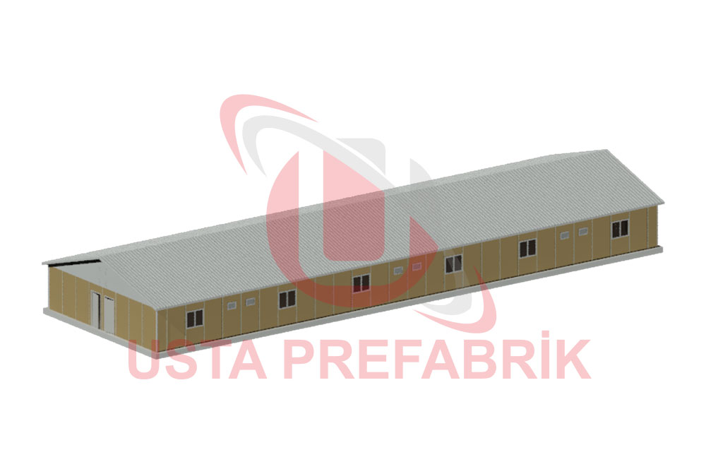 Usta Prefabrik 348 M² Engineer Dormitories