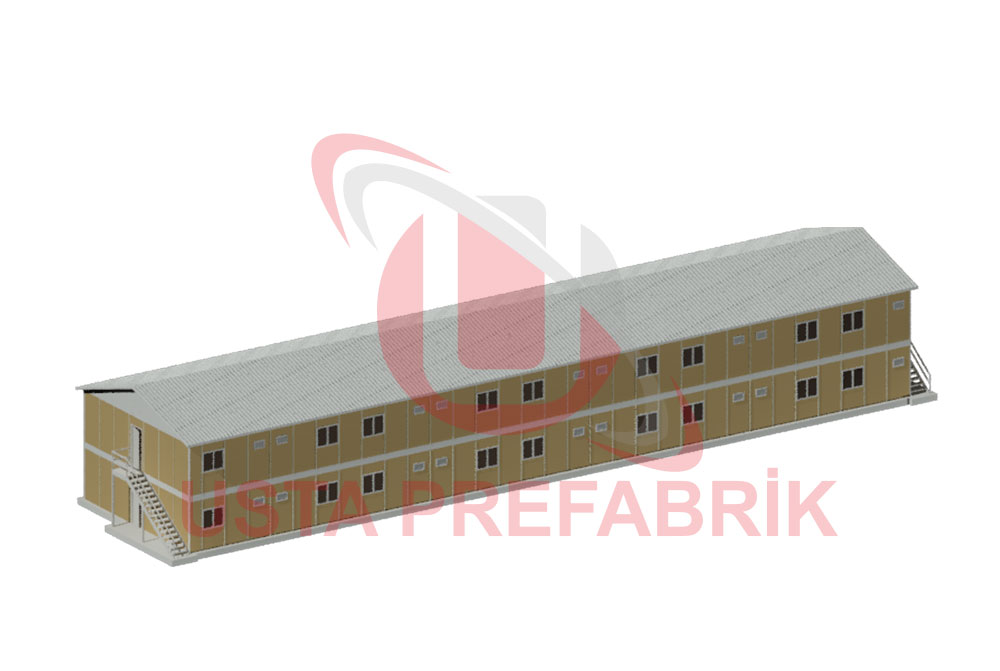 Usta Prefabrik 712 M² Engineer Dormitories