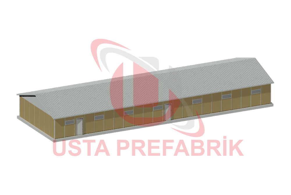 Usta Prefabrik 249 M² مباني المرافق الصحية والحمام