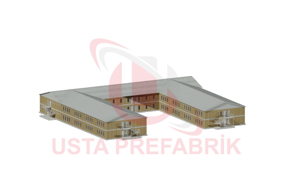 Usta Prefabrik 3012 M² مباني التعليم 